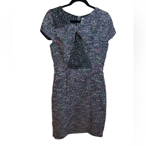 Jason Wu Twist Front Tweed Cocktail Dress - Picture 1 of 6